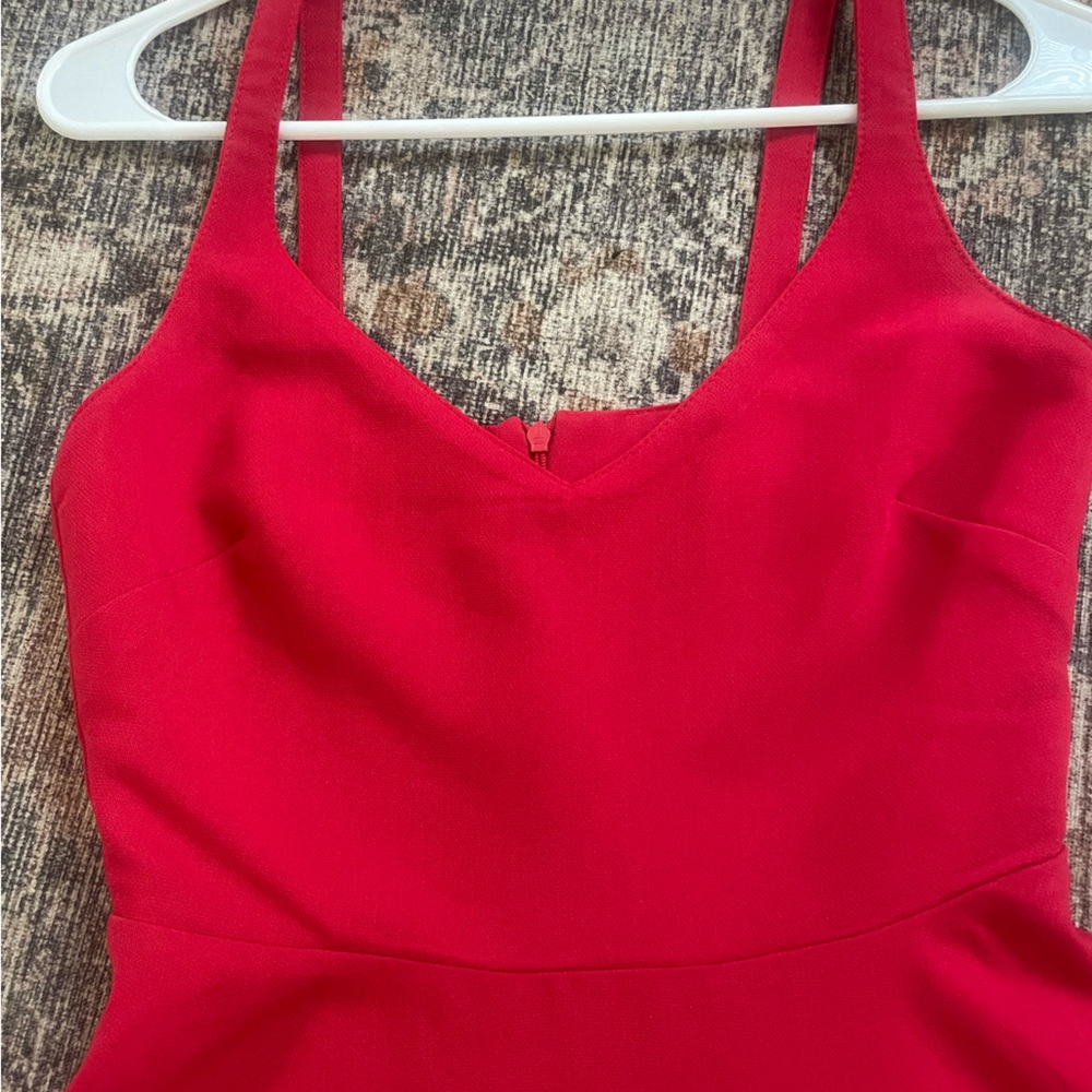 Lulu’s Red Skater Dress - Picture 5 of 5
